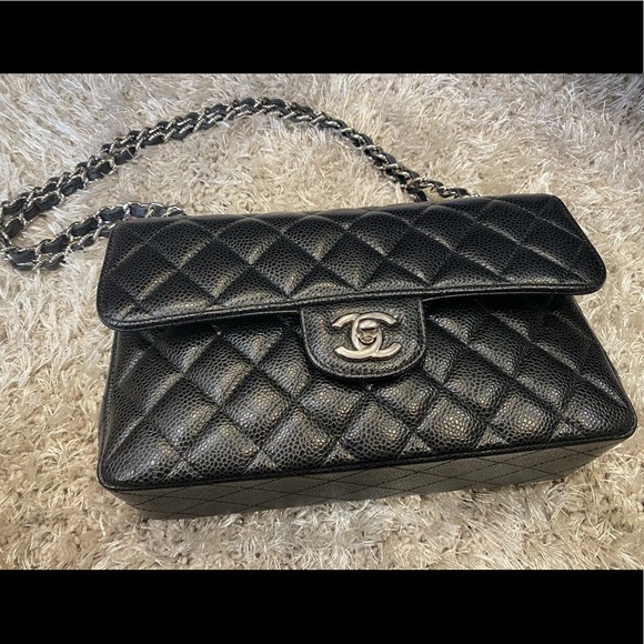 🌹SOLDAUTHENTIC CHANEL DOUBLE FLAP SMALL CLASSIC🌹 - Picture 6 of 10